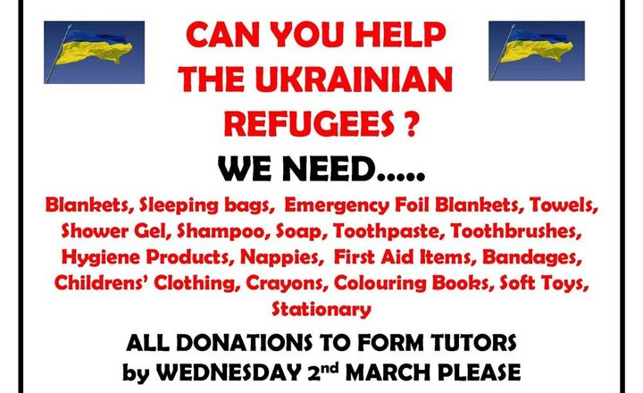 Image of Ukranian Refugee Crisis Appeal